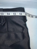 New Vintage Black Circle S Polyester Pants #CP5091 ZZ-16