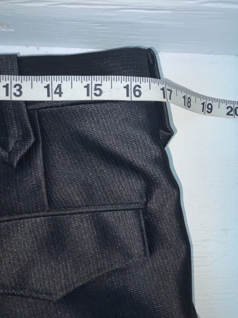 New Vintage Black Circle S Polyester Pants #CP5091 ZZ-16