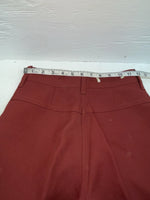 New Vintage Red Dickson Jenkins Polyester Pants 3A-82