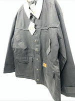 New Men’s ELY Outerwear Black Winter Jacket XL S-602