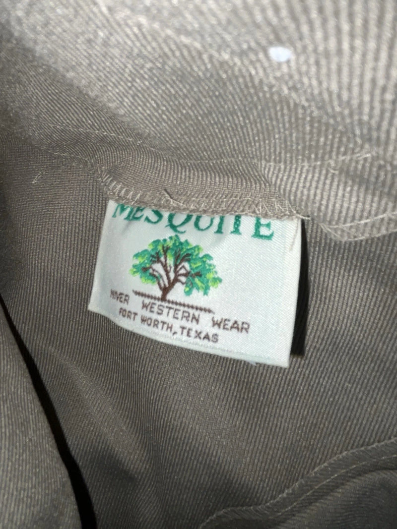 New Vintage Beige Mesquite Polyester Pants #5515 SS-46