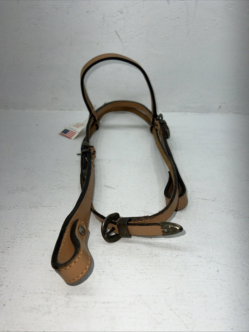 New Leather Royal King Brownband Headstall. Full #18-201 S-55