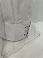 New Men’s White Horse White Long Sleeve Pearl Snap 3XL E-60