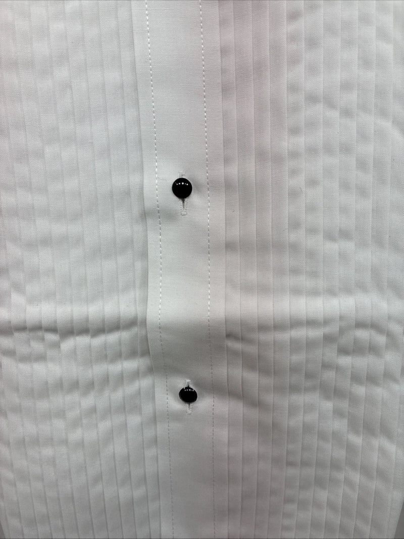 New Classix White Long Sleeve Button Up English Short Large Kids DD-8