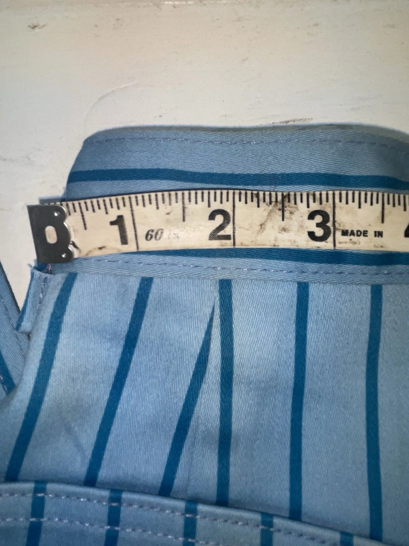 New Vintage Blue Striped Lee Polyester Pants #4605 VV-18