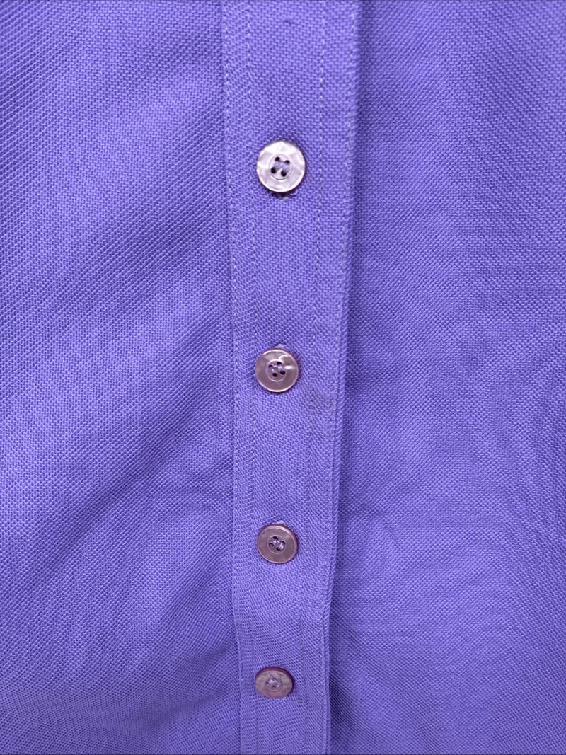 New Women’s Western Fashion Purple Long Sleeve Button Up Size 12 MM-71