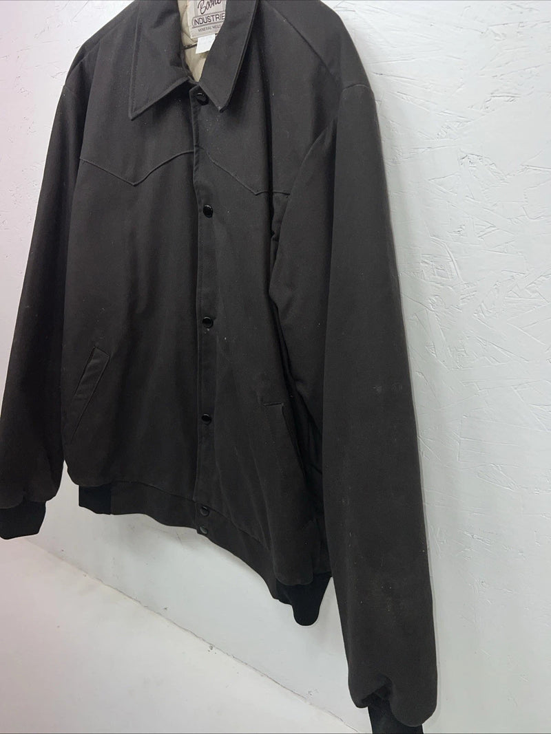 New Men’s Black Boone Industries Large Coat WW-51