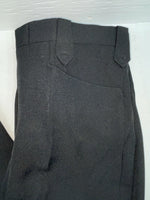 New Vintage Black Circle S Polyester Pants #CP4793 SS-18