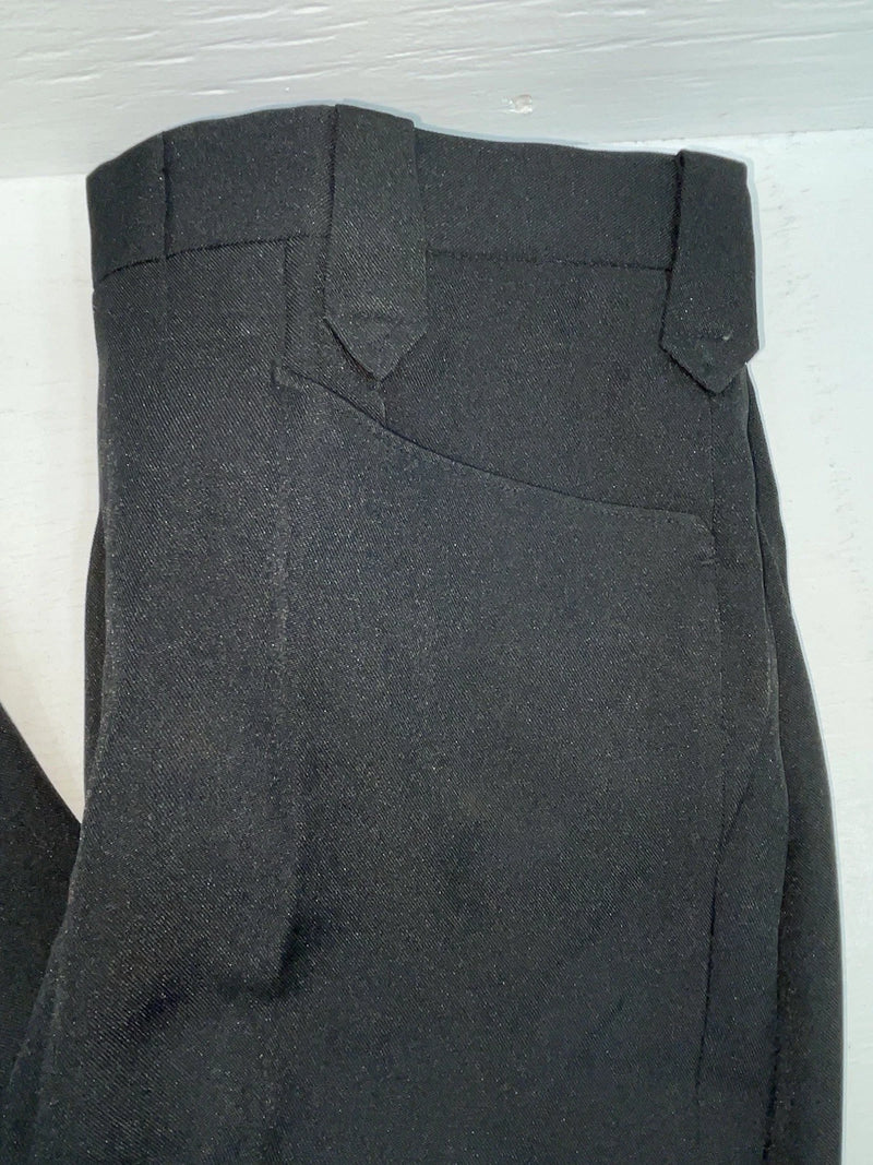 New Vintage Black Circle S Polyester Pants #CP4793 SS-18