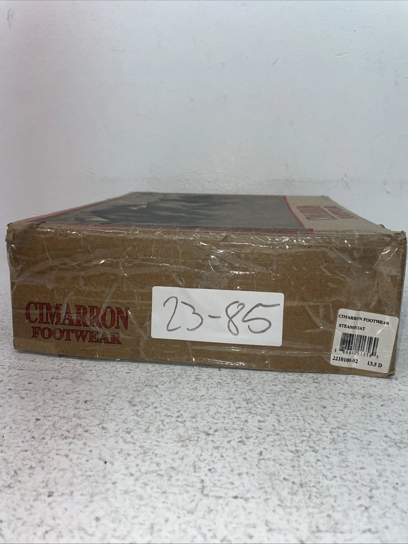 New Brown Lace Up Cimarron Cowboy Boots. 2210100-02 13.5 13 1/2 D. 23-85
