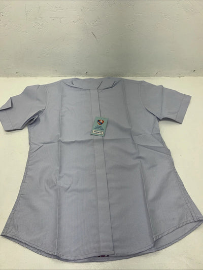 New Women’s Purple RHC Short Sleeve English Riding Shirt. 38 68201-102 G-43