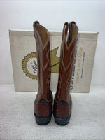 New Men’s Brown Tony Lama Cowboy Boots. 8111 6.5 6 1/2 B. 22-89