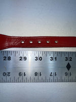 New Red Genuine Leather Wright 30” Belt #10492 Z-85