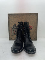 New Men’s Black Lace Up Laredo Cowboy Boots. 1220 9.5 9 1/2 D. 6-95