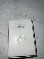 New Women’s Congress Leather Circle Silver Star Earrings. 93148 B-9