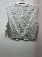 New Women’s 1849 Authentic Ranchwear White Show Vest XXXL WW-45