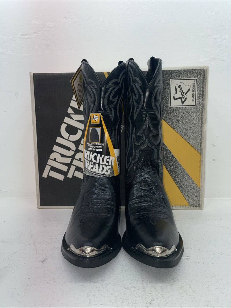 New Men’s Black Texas Brand Cowboy Boots. 7650 10 E E. 6-91