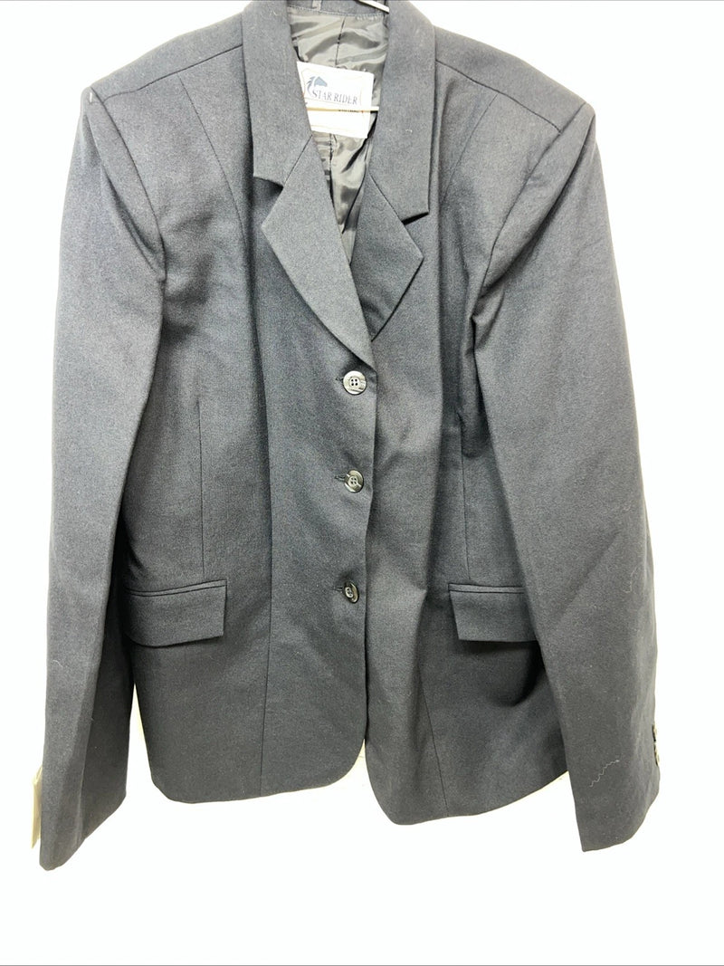 New Women’s Star Rider Blue Riding Coat 18R #21528 R-603