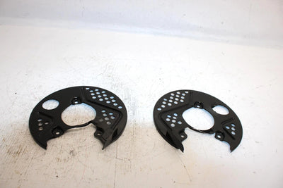 00 Kawasaki Bayou 300 4x4 Oem Brake Rotor Guard Set 55020-1304 55020-1305 AK20