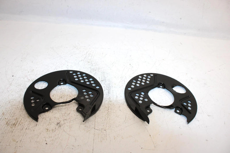 00 Kawasaki Bayou 300 4x4 Oem Brake Rotor Guard Set 55020-1304 55020-1305 AK20