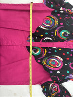 New Women’s Mine & Bills Pink Design long Sleeve Button Up Medium MM-108