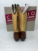 New Women’s Brown Capezio Cowboy Boots. L 224 6.5 6 1/2 M. 19-81