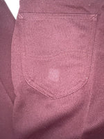 New Vintage Red Lee Polyester Pants #2004061 ZZ-68
