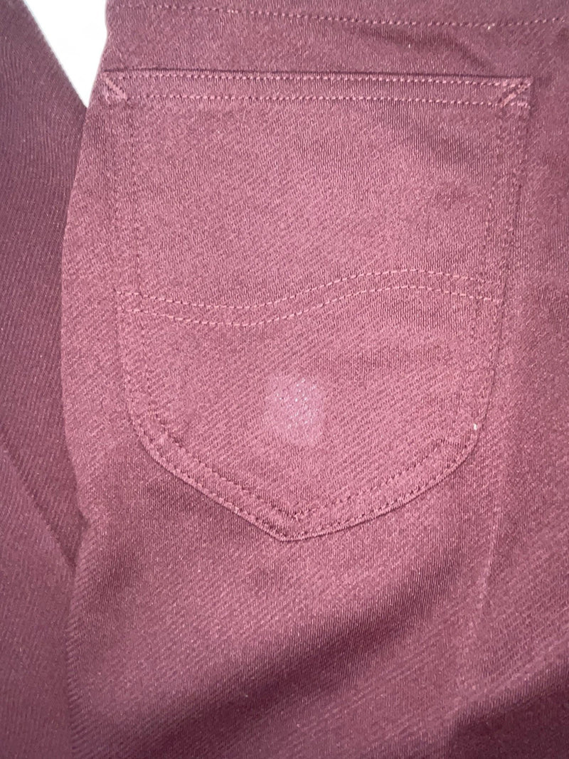 New Vintage Red Lee Polyester Pants #2004061 ZZ-68