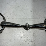 New Korsteel 5” Hollow Mouth Loose Ring Snaffle Bit #21921 W-502