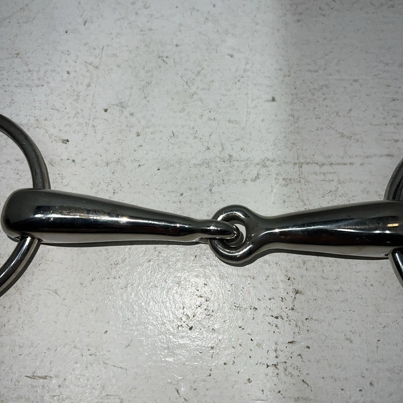 New Korsteel 5” Hollow Mouth Loose Ring Snaffle Bit #21921 W-502