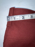 New Vintage Red Dickson Jenkins Polyester Pants ZZ-73