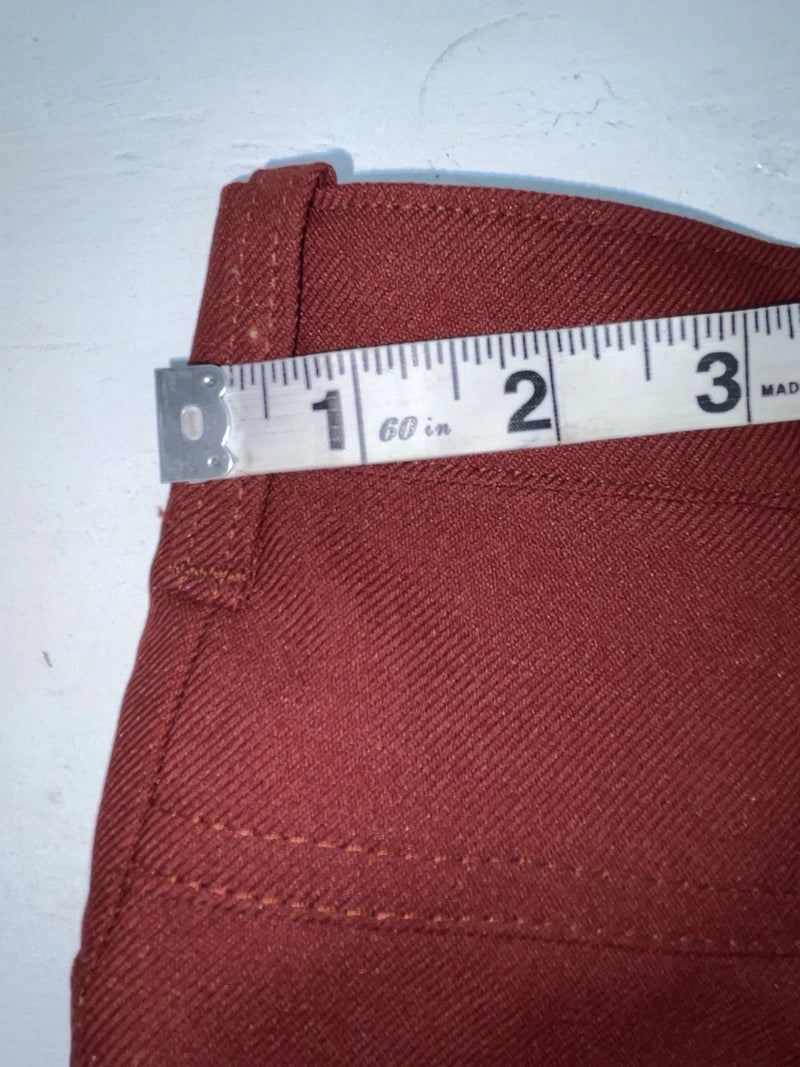 New Vintage Red Dickson Jenkins Polyester Pants ZZ-73