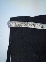New Vintage Black Circle S Polyester Pants #CP4793 SS-18