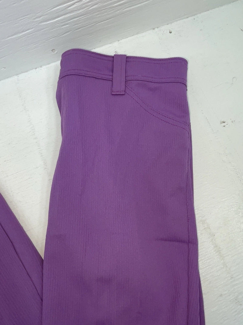 New Vintage Purple Dickson Jenkins Polyester Pants #911 SS-51