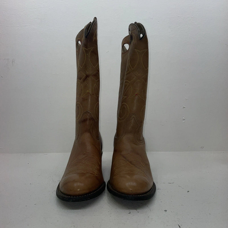 New Women’s Brown Texas Imperial Cowboy Boots. L 195 9.5 9 1/2 M. 15-133