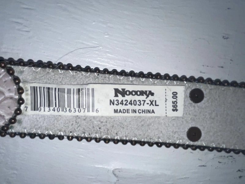 New Purple Genuine Leather Nocona Bling XL Belt #N3424037 NN-120