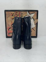 New Women’s Navy Lace Up Texas Brand Cowboy Boots. 4445 8 M. 16-60
