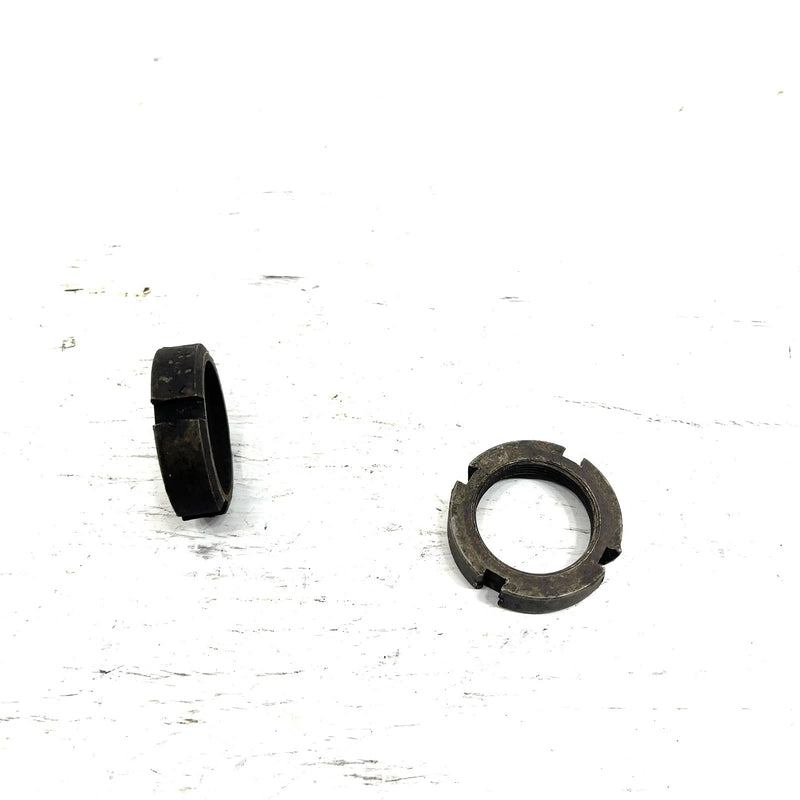 1982 Yamaha Tri Moto 125 OEM Rear Axle Nut Pair 90179-32365-00 AY62