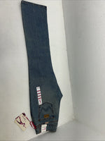 New Women’s Wrangler Low Rise Light Wash Denim Jeans. 11/12x34 P-10