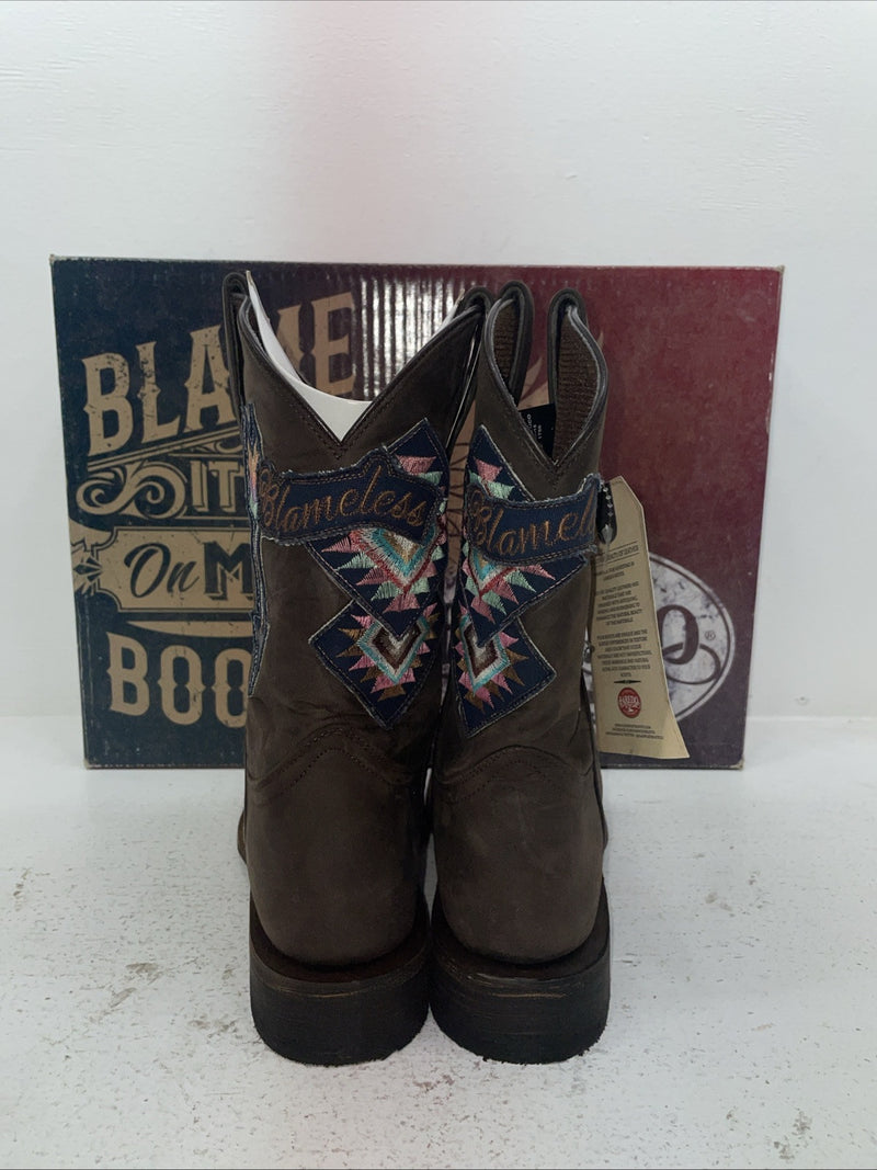 New Women’s Brown Laredo Cowboy Boots. 3134 10 M. 7-79