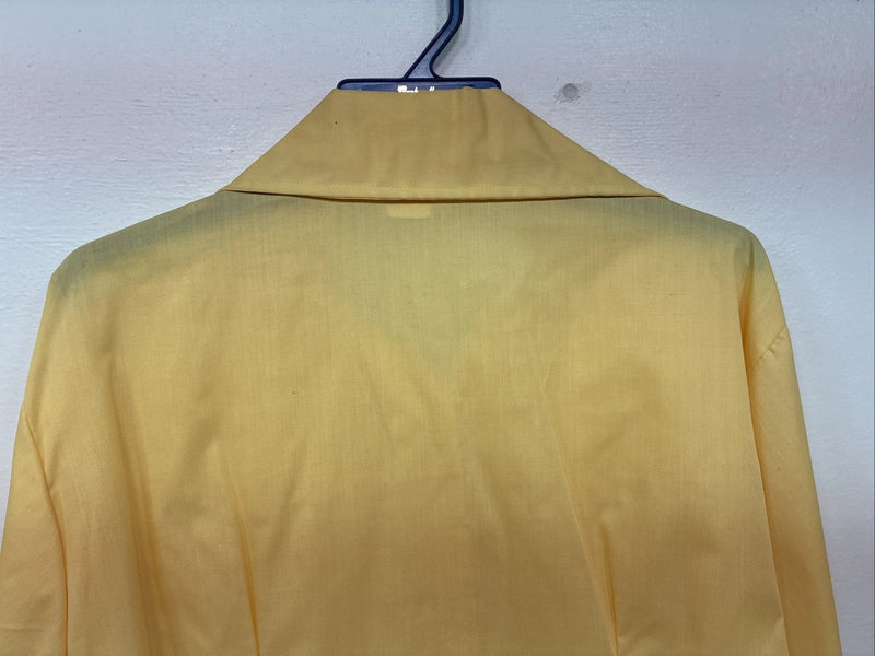 New Women’s Panhandle Slim Yellow Long Sleeve Pearl Snap Size 42 LL-10
