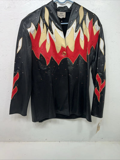 New Women’s 1849 Authentic Ranchwear Western Show Jacket XL #3736 UU-15