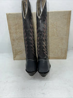 New Women’s Grey Texas Brand Cowboy Boots. 4512 6.5 6 1/2 M. 19-113