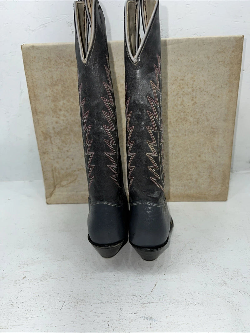 New Women’s Grey Texas Brand Cowboy Boots. 4512 6.5 6 1/2 M. 19-113