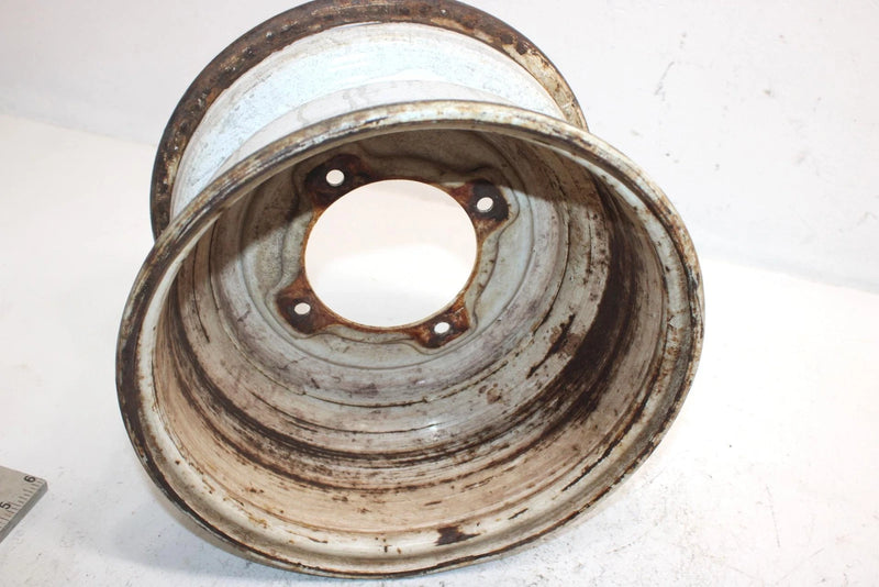 1990 Kawasaki Bayou 300 Oem Front Wheel Rim 41025-1196-8C AK22