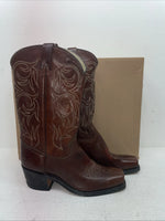 New Men’s Brown Texas Brand Cowboy Boots. M 311 9.5 9 1/2 D. 5-11