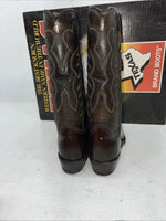 New Women’s Brown Texas Brand Cowboy Boots. 4411 6.5 6 1/2 M. 19-134