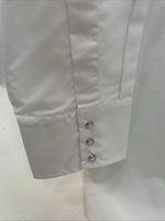 New Men’s ELY Cattleman White Long Sleeve Pearl Snap 3XL E-20