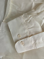 New Wayne Scott Yellow Long Sleeve Button Up English Shirt Medium X-89