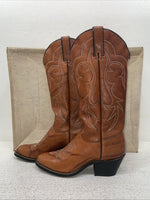 New Youth Brown Kenny Roger’s Cowboy Boots. 40444 5 M. 2-153